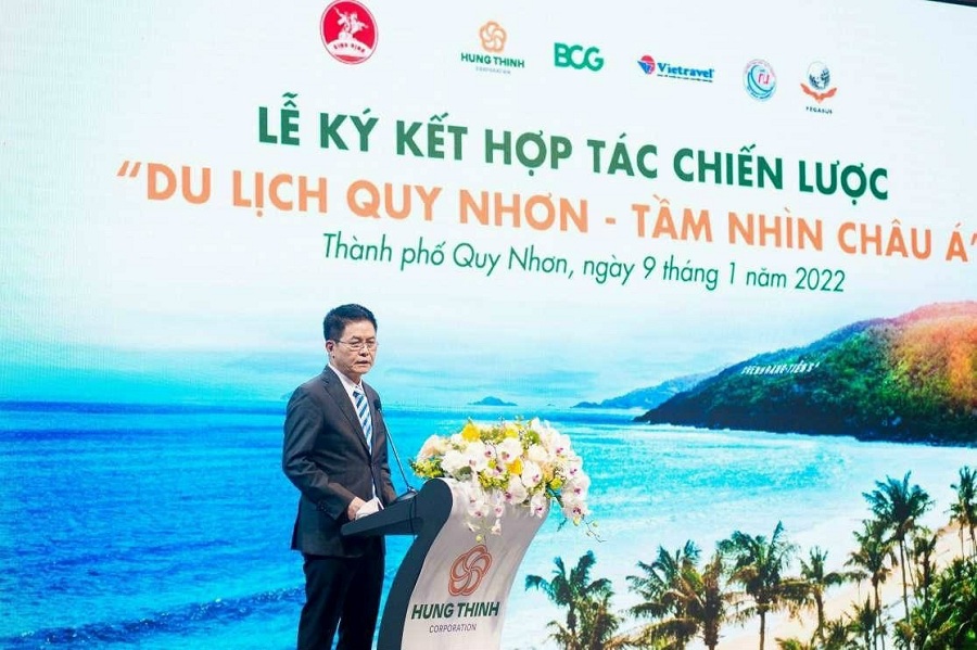 Hưng Thịnh Corp ký kết hợp tác chiến lược với BCG và Vietravel phát triển du lịch Quy Nhơn