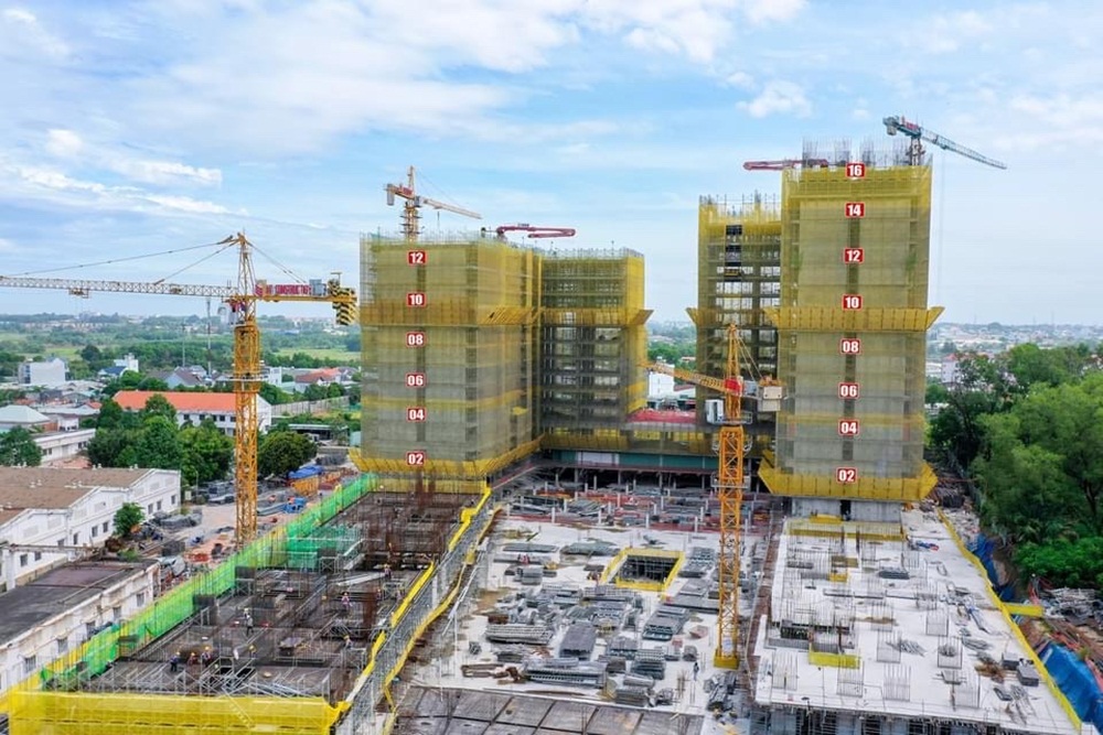 Tiến độ xây dựng căn hộ Lavita Thuận An tháng 3-2022